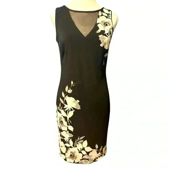 White House Black Market Reversible Sheath Dress Size Small